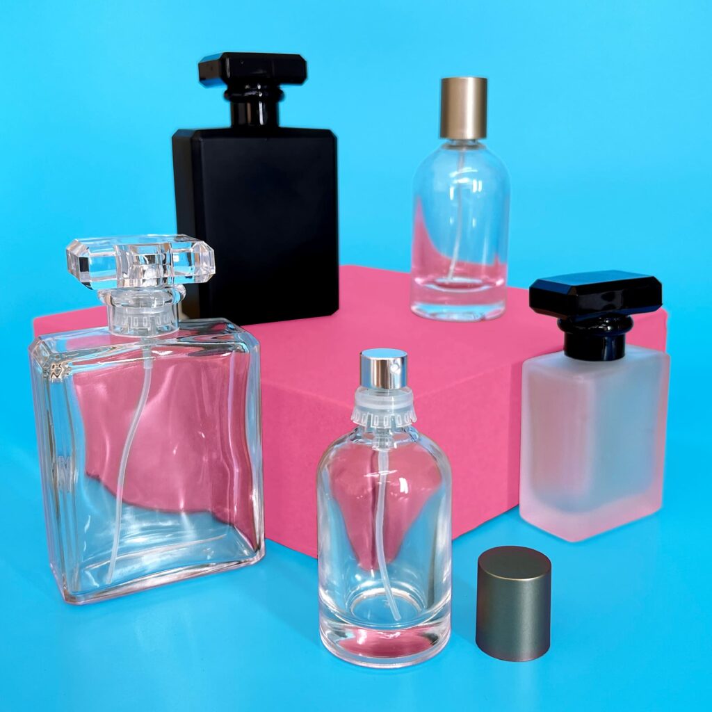 easy pack envase o frascos perfumes con tapa