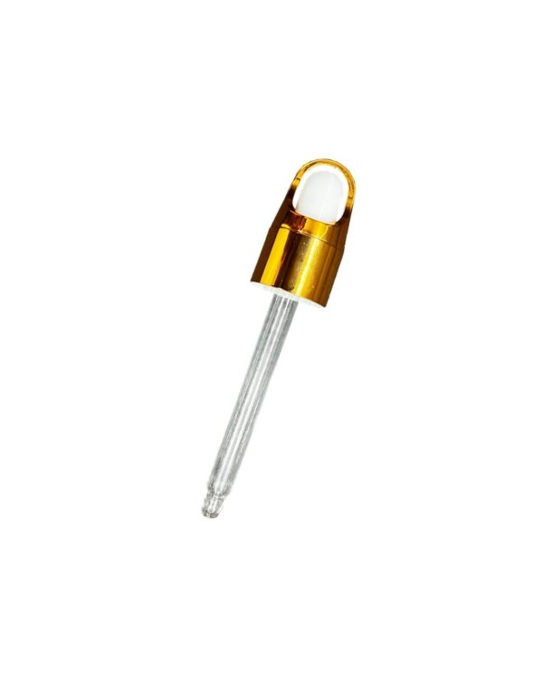 Tapa gotero lujo dorada 30 ml